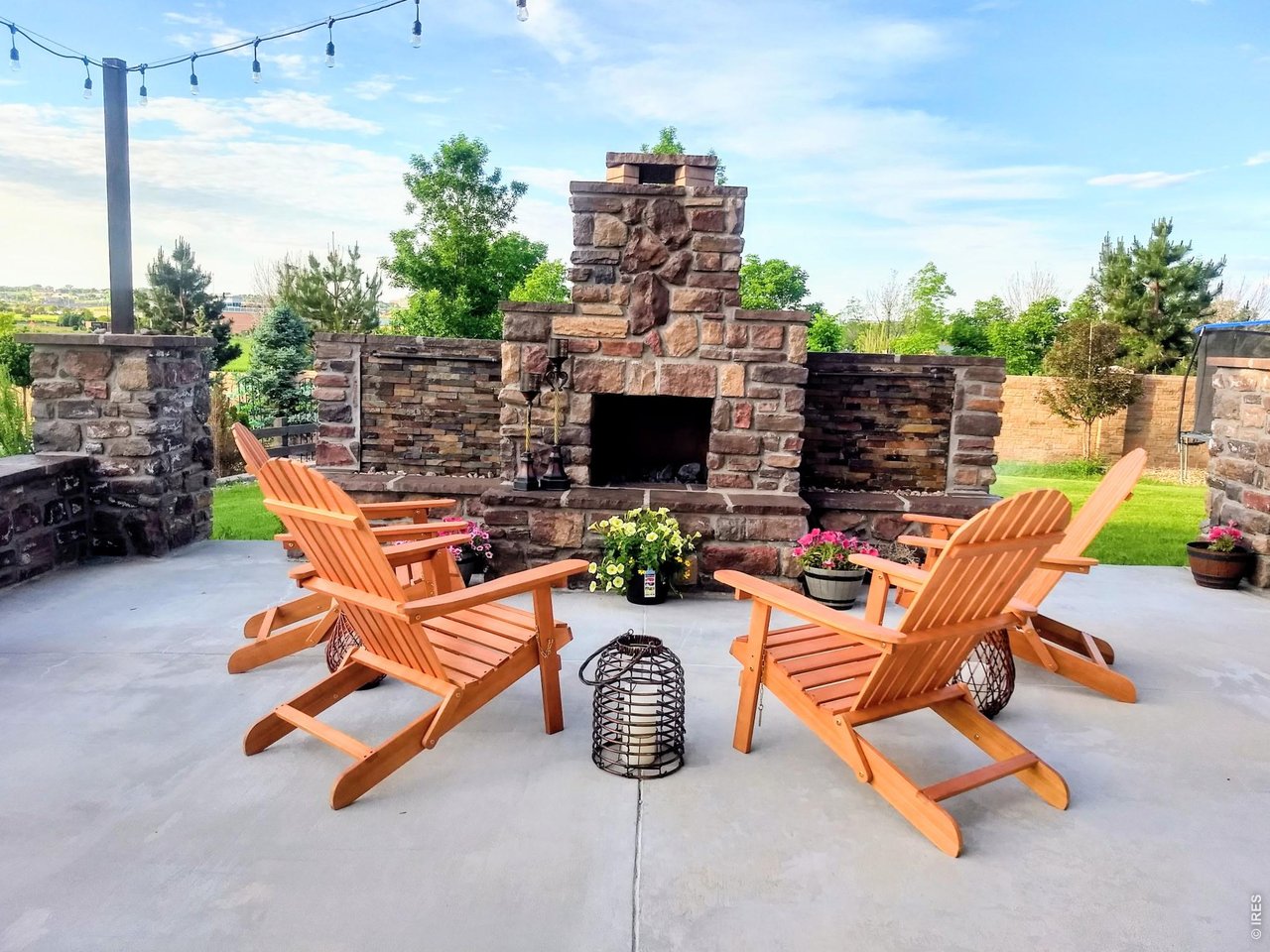 Great outside space for entertaining