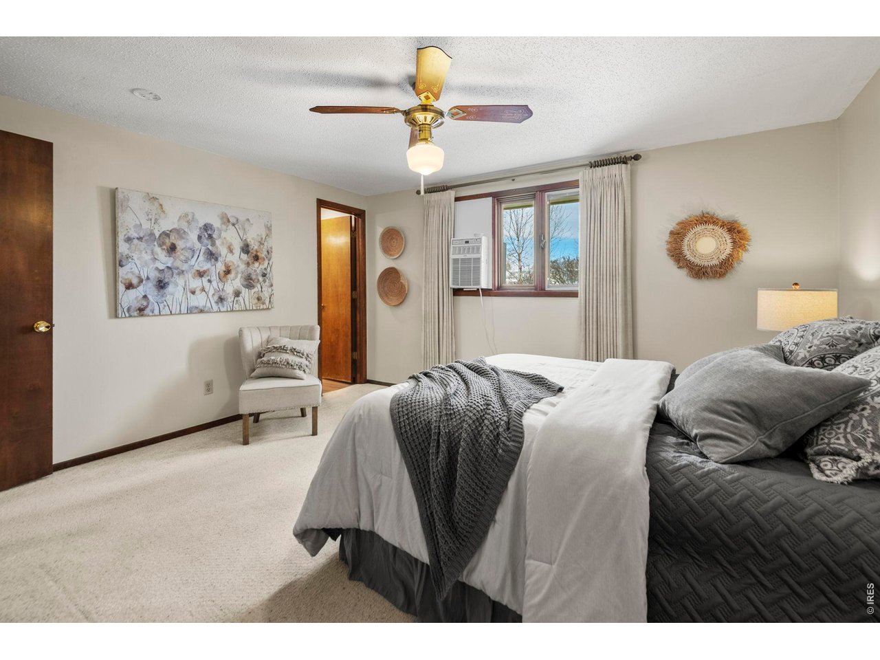 large primary bedroom