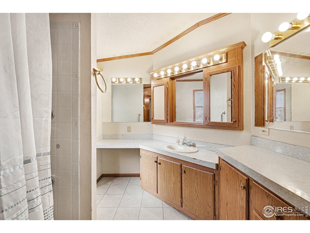 Ensuite primary bathroom