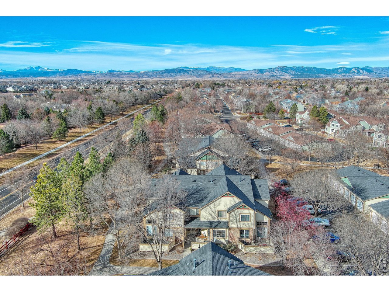 Aerial picture of the community