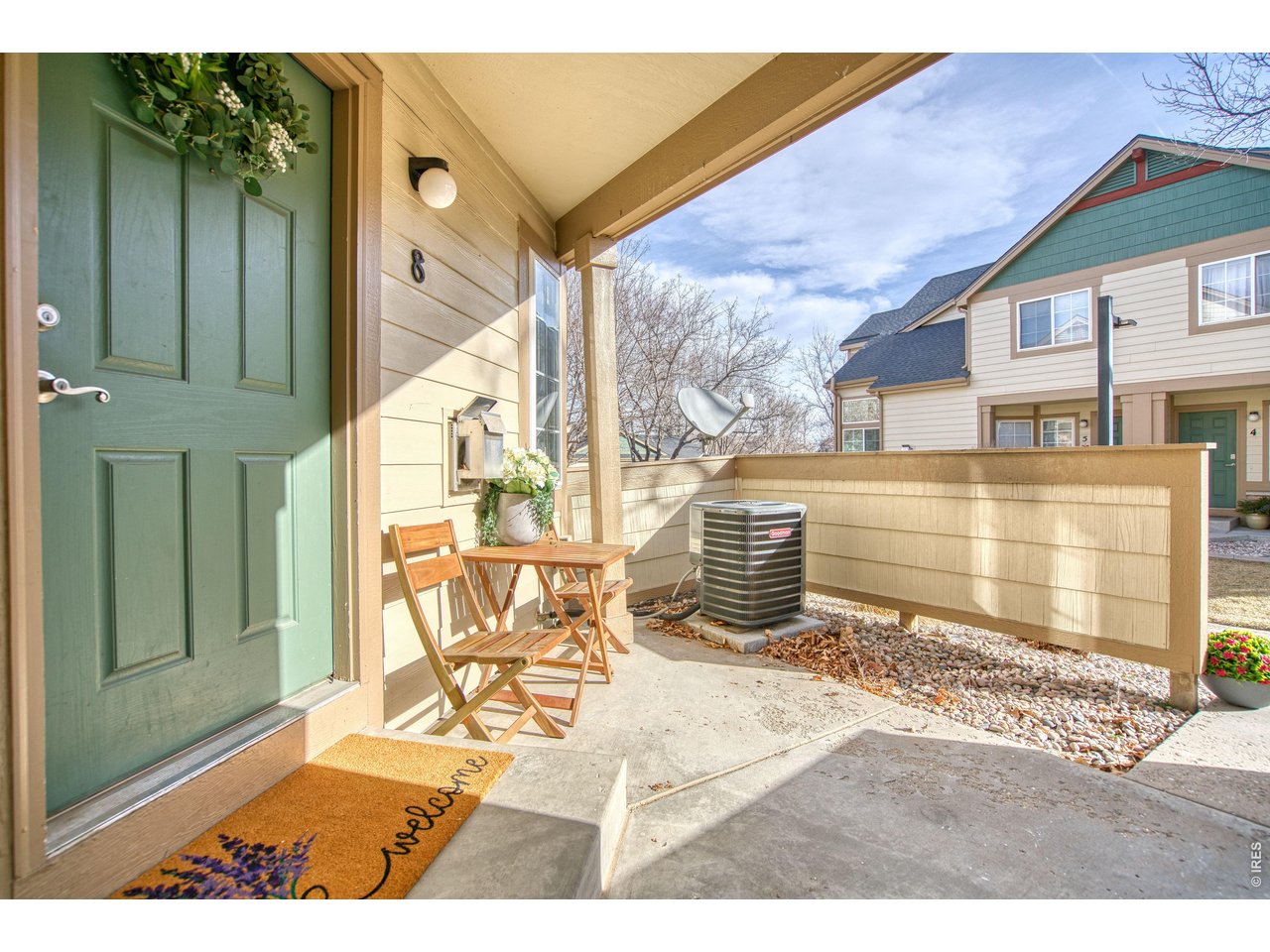 Enclosed front porch