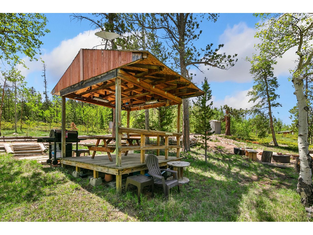 Covered gazebo