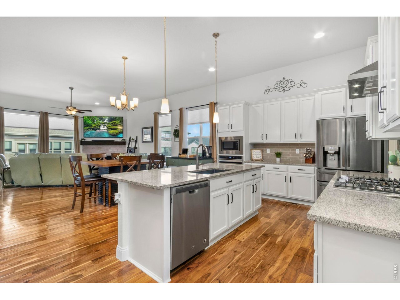 Open floor concept