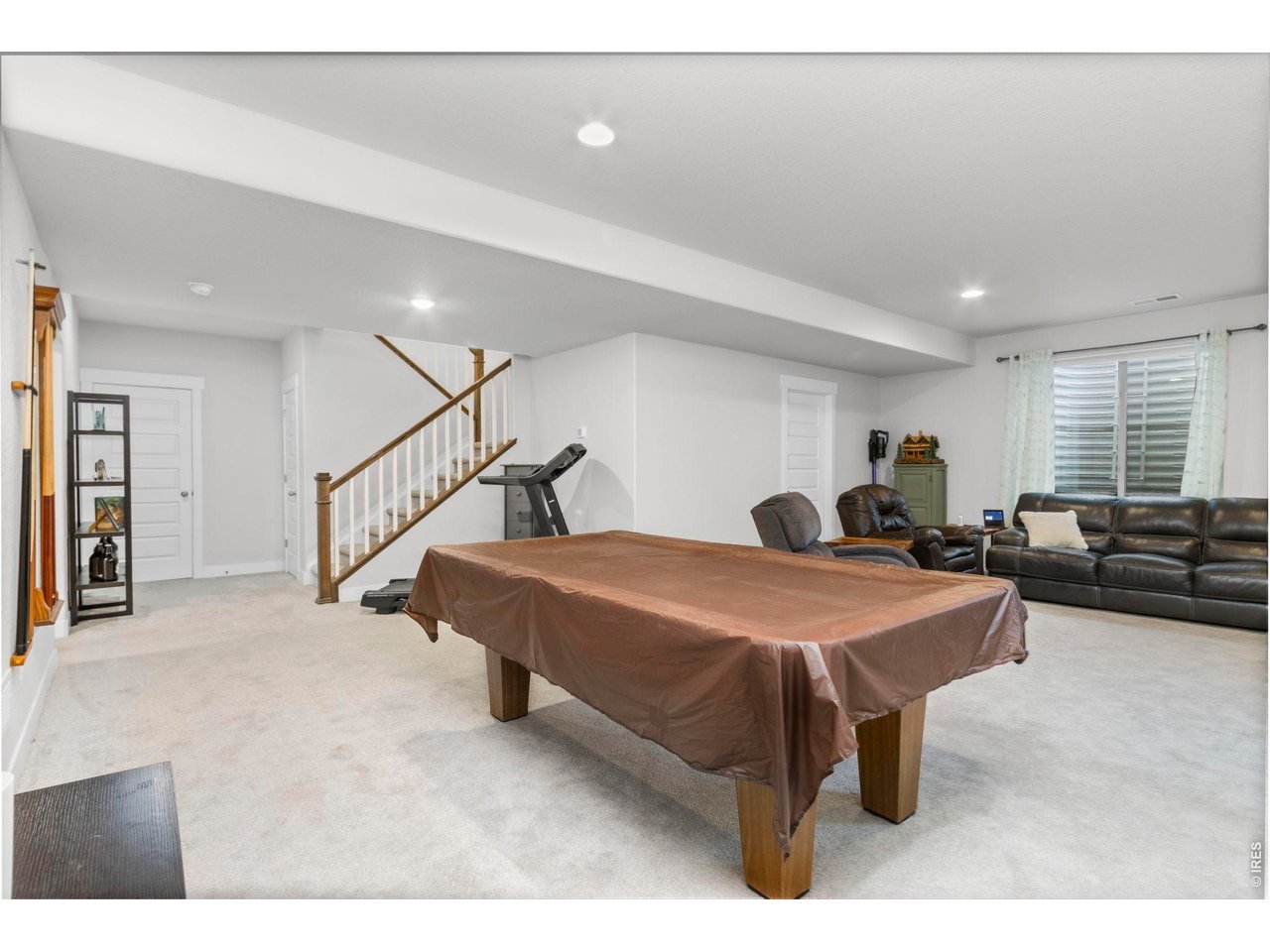 The abundance of space in the basement allows for your imagination to run wild