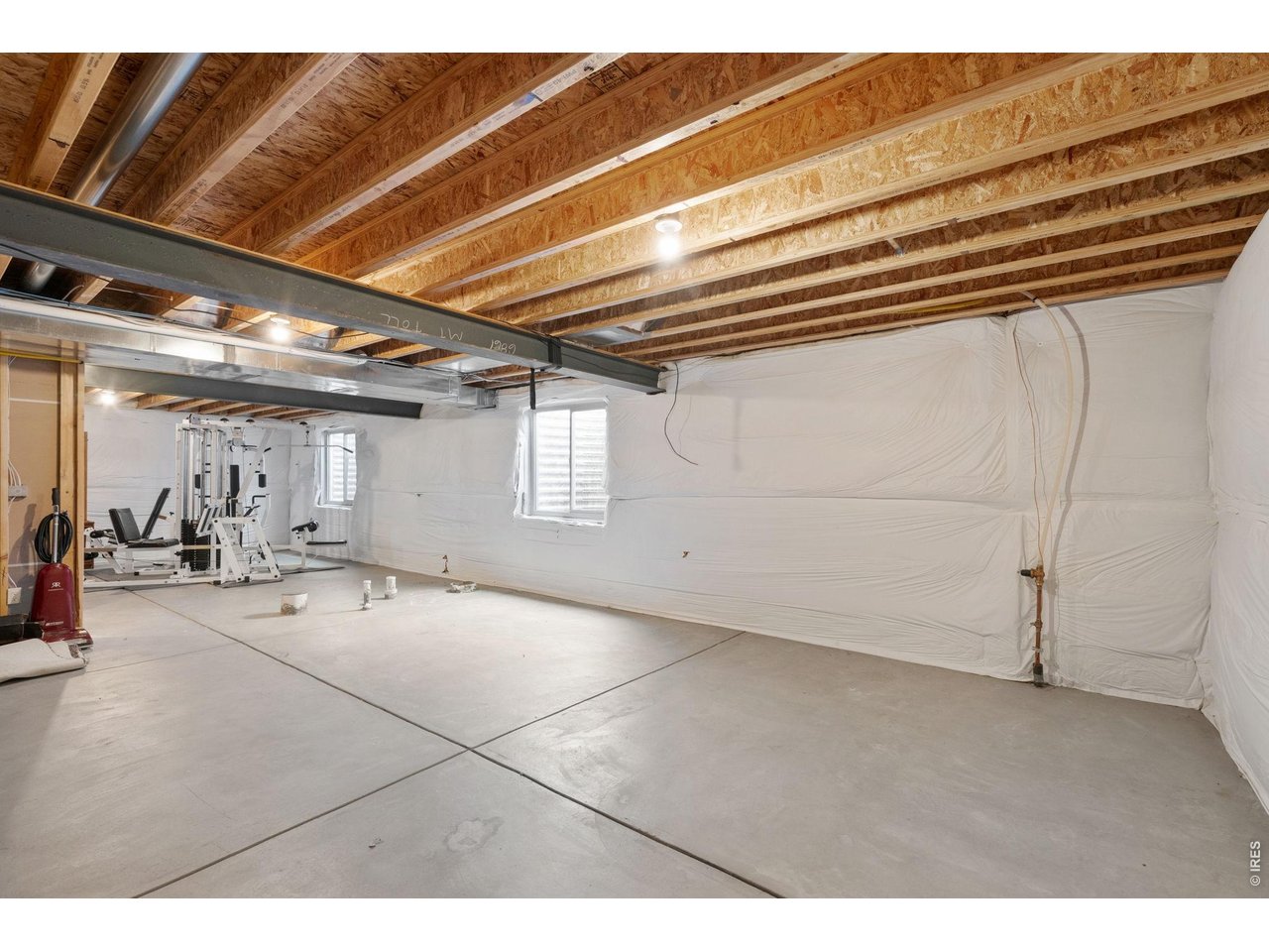 Large Unfinished Basement