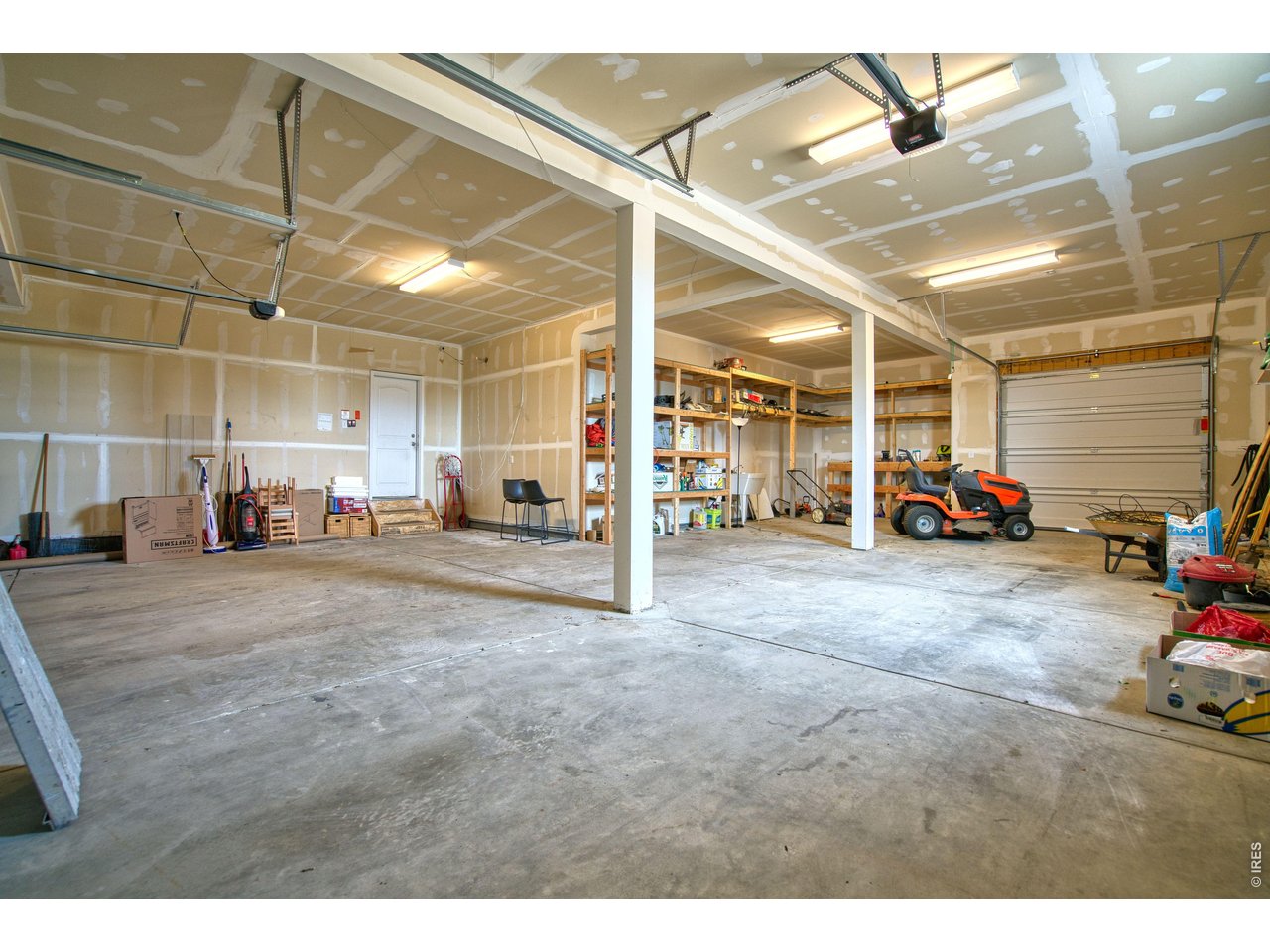 5 Car Garage with Drive Through