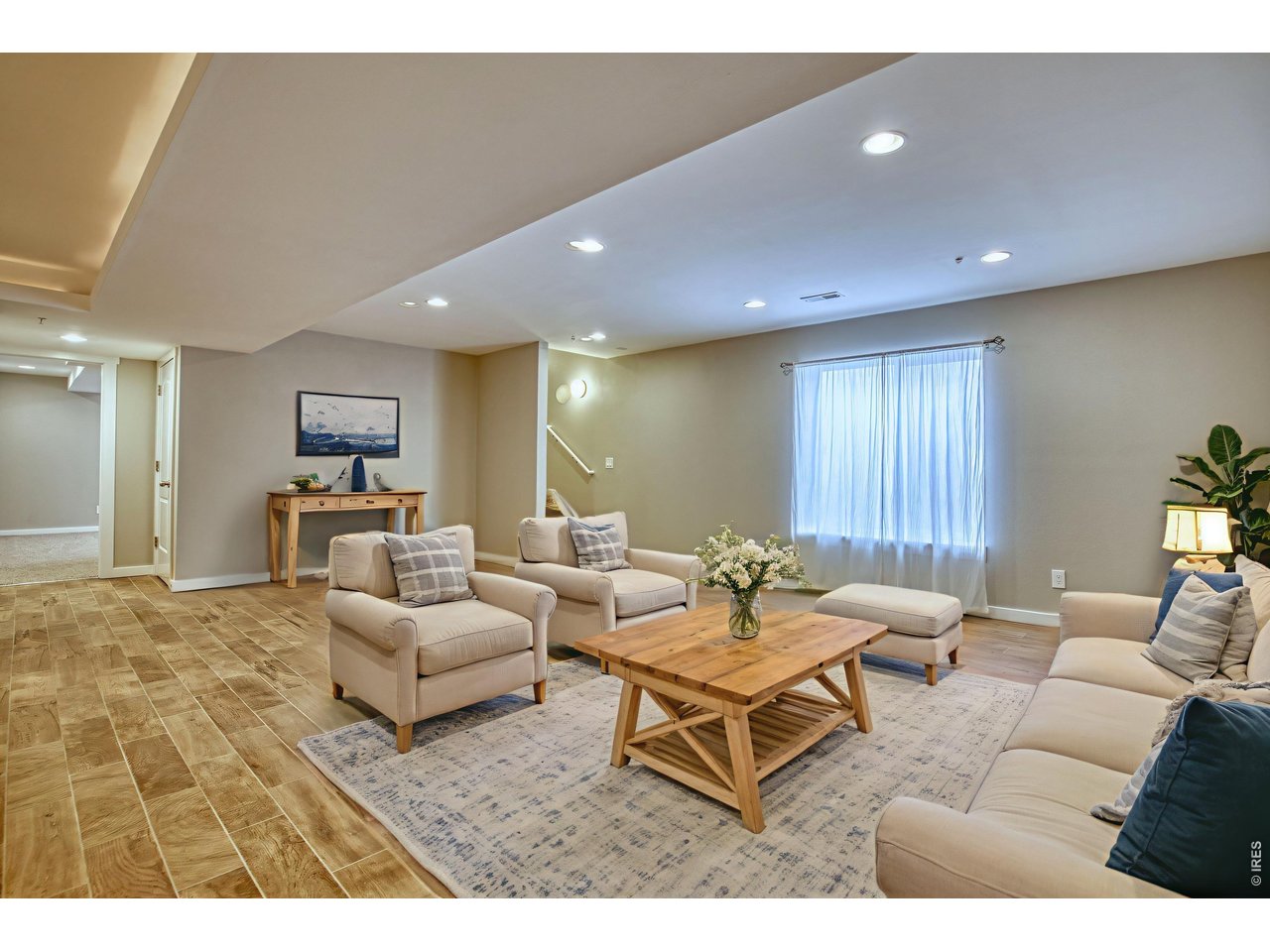 Finished Basement Living Room