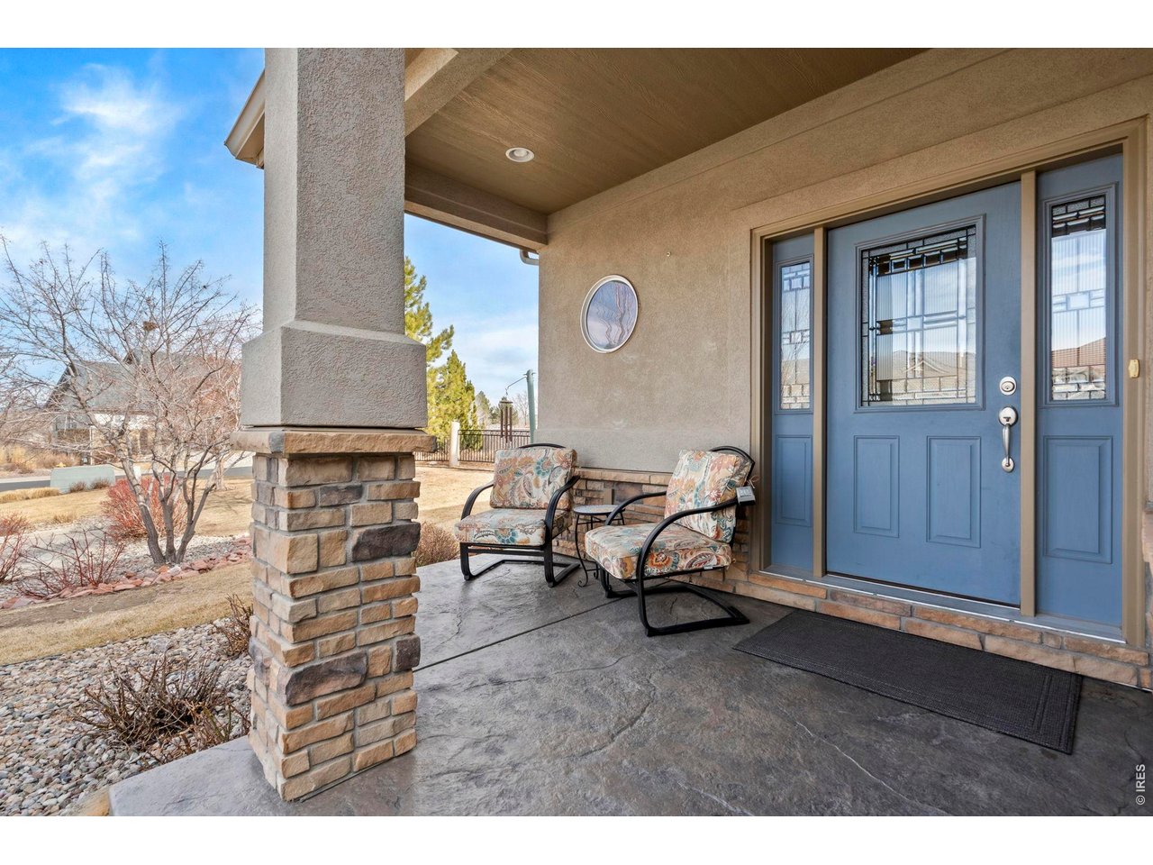 Enjoy gorgeous mountain views from your front porch