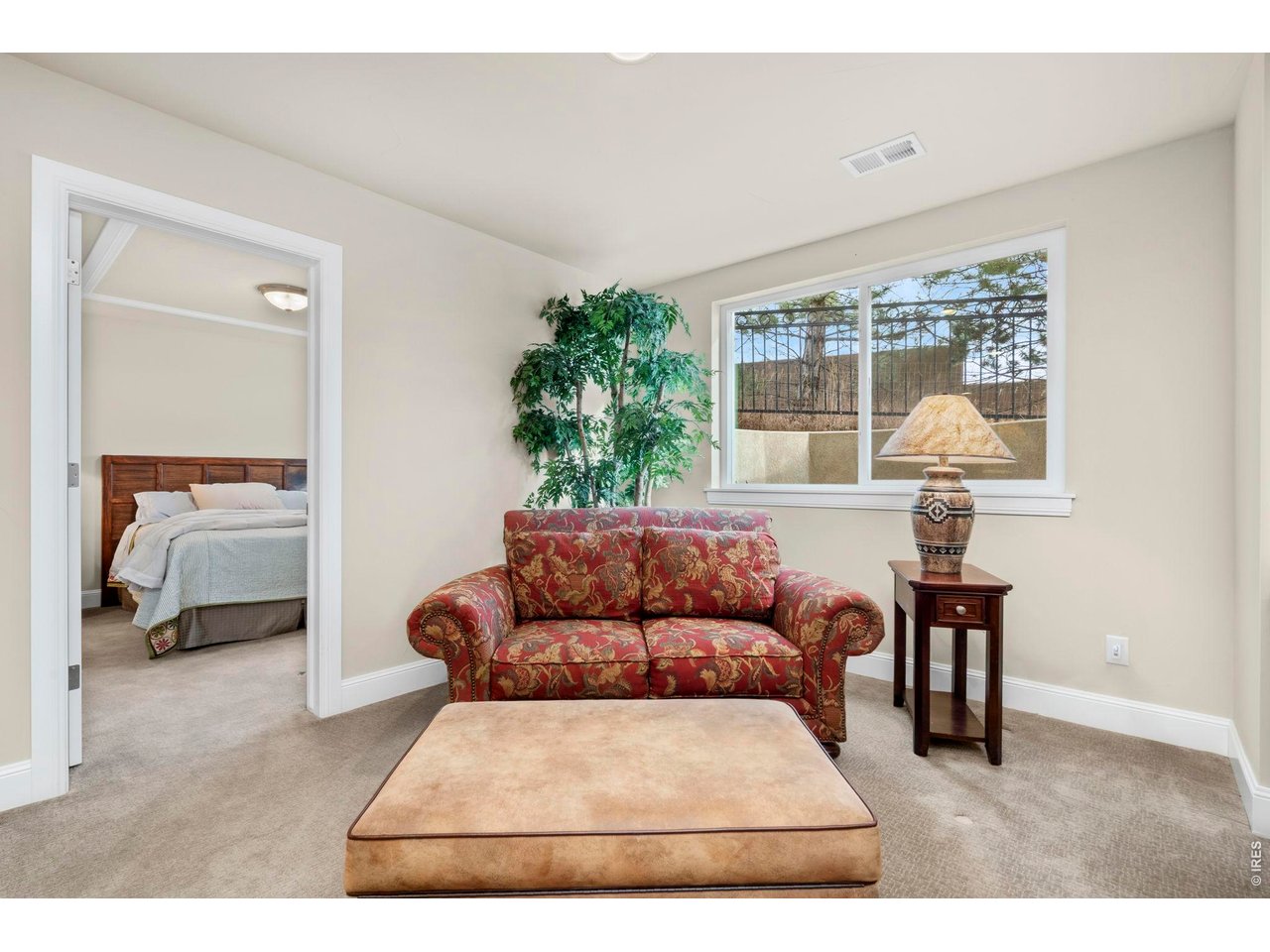 Lower level is spacious to fit your needs! Has lovely daylight windows, too!