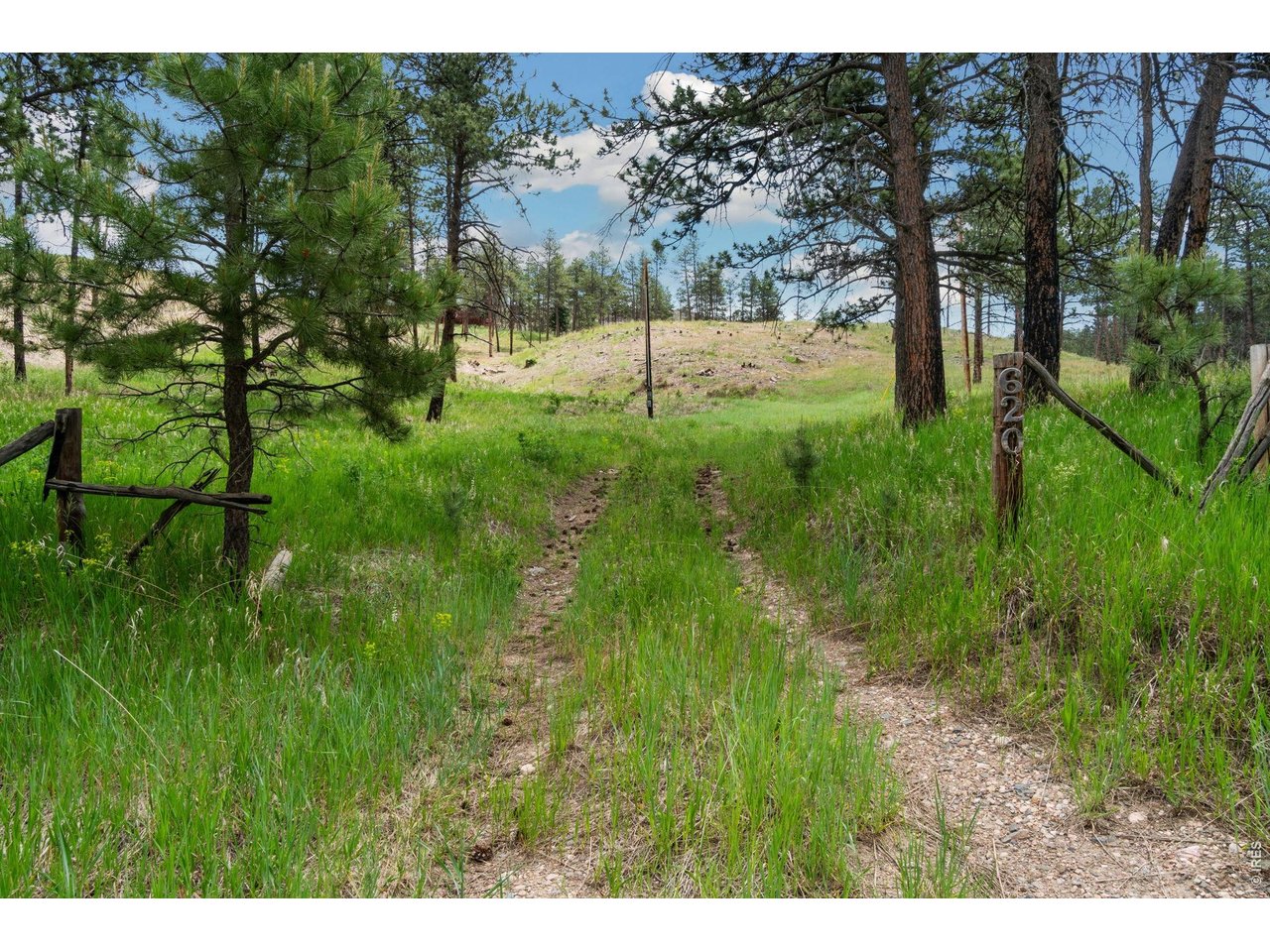 Entrance off of Davis Ranch Road.