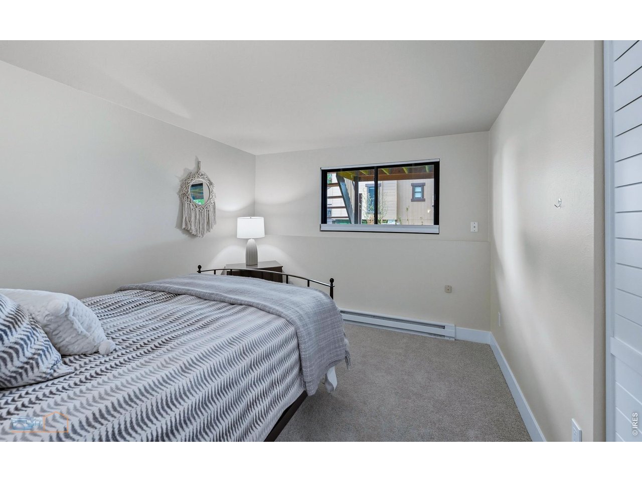 3rd bedroom on garden level