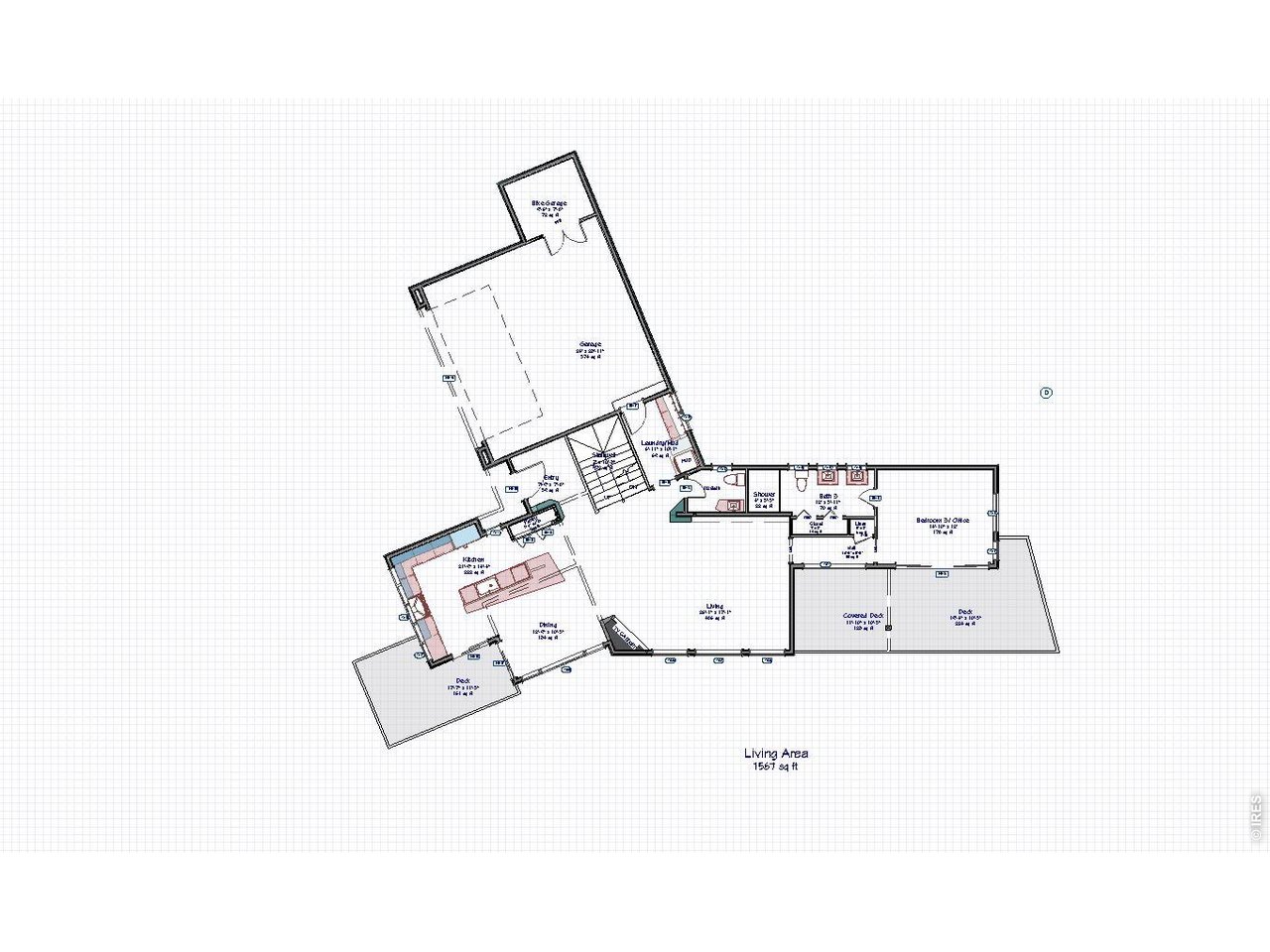Main level floorplan