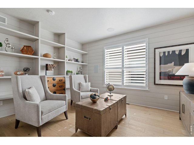 Property Photo 22 A spacious study - that could be converted into a 3rd bedroom, has built-in shelving to add depth and refinement throughout.
