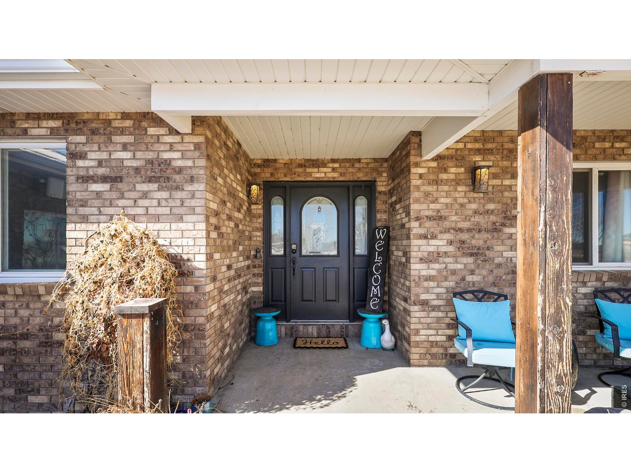 Front Patio Covered