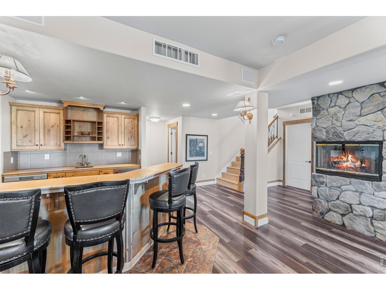 Wet Bar in Basement