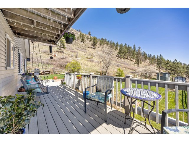 Property Photo 31 Relax on the expansive back deck while watching mule deer roam.