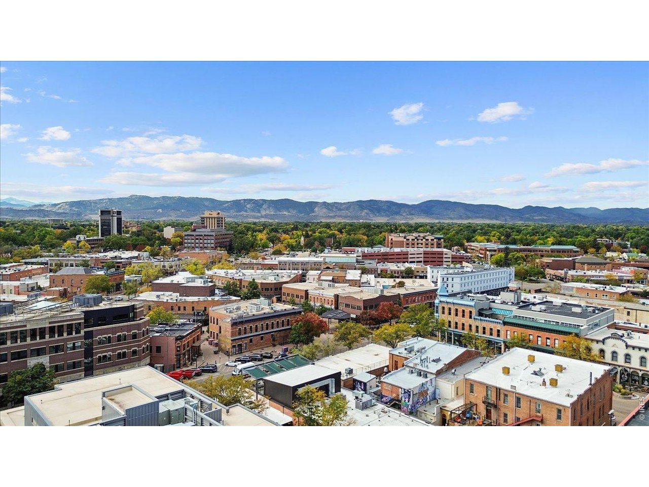 Gorgeous Rocky Mountain views from the rooftop.