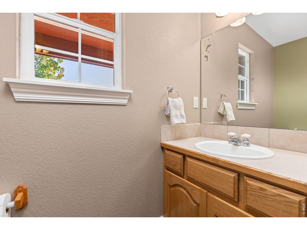 Half Bath off the Laundry Room