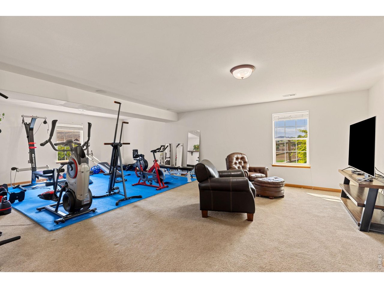 Currently being used as a Rec Room and Home Gym