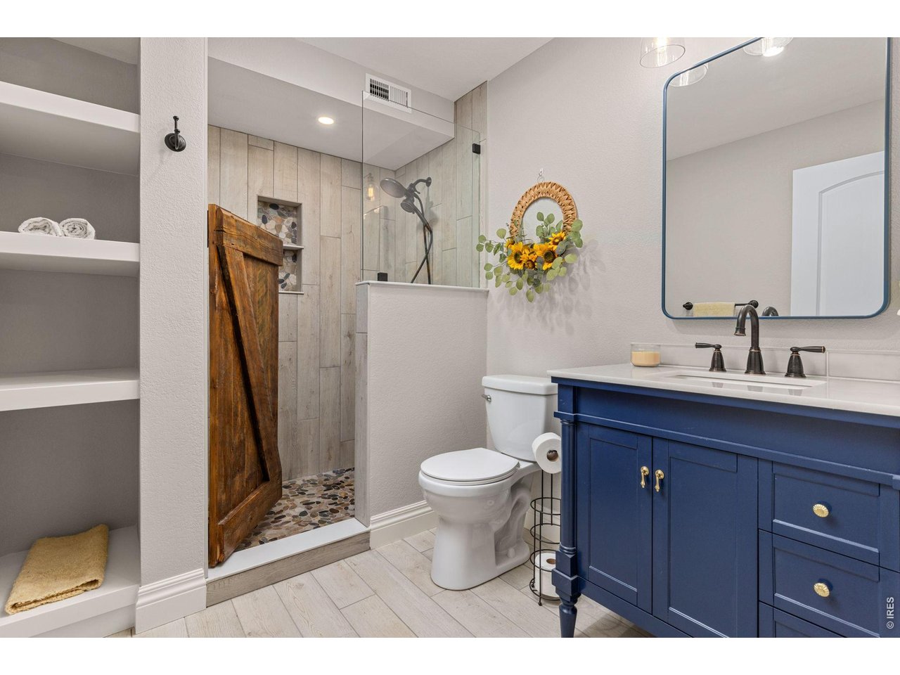 New Lower Level Bathroom