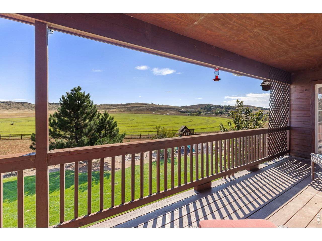 Large Covered Deck off the Back of the Home for Entertaining and Taking in the Views and Sunrises to the East