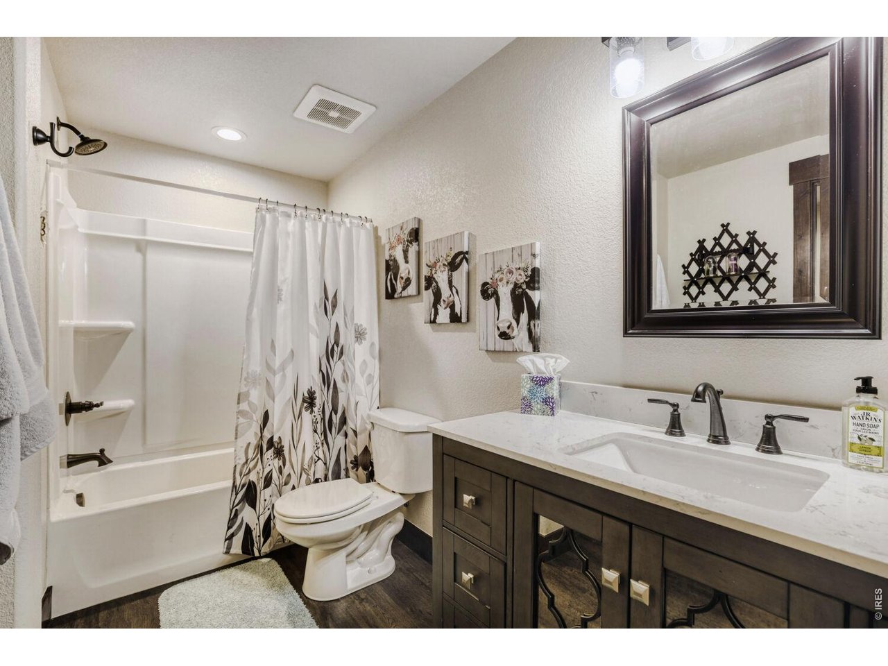 Basement bathroom