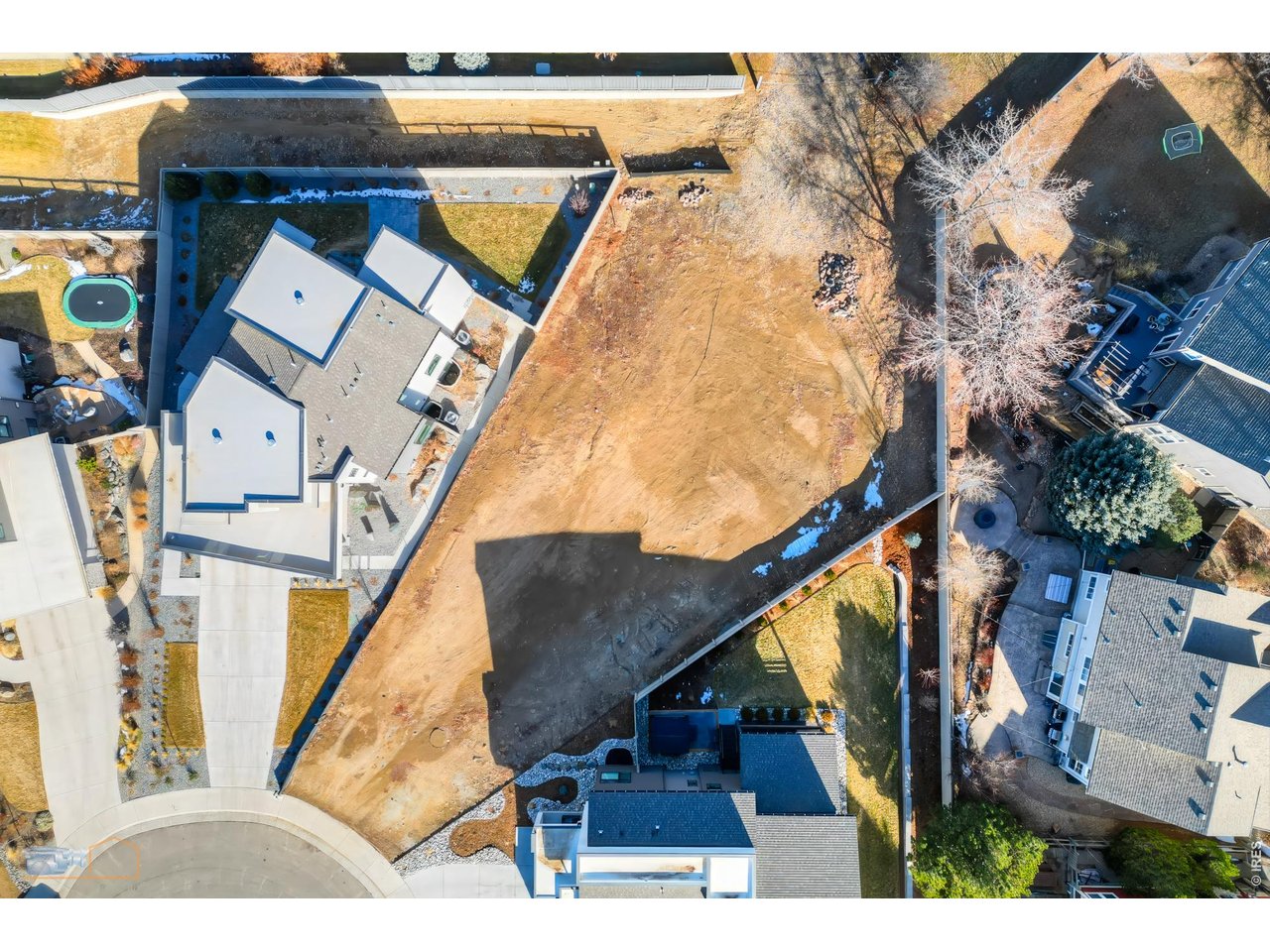 Aerial View of Lot 9, Trail Ridge West