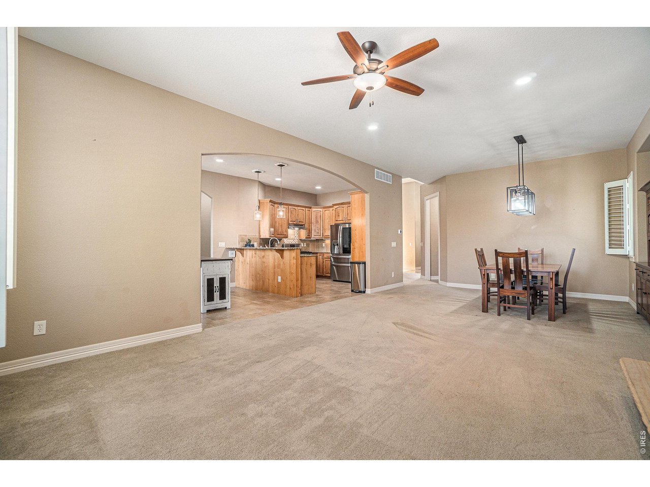 Open floor plan