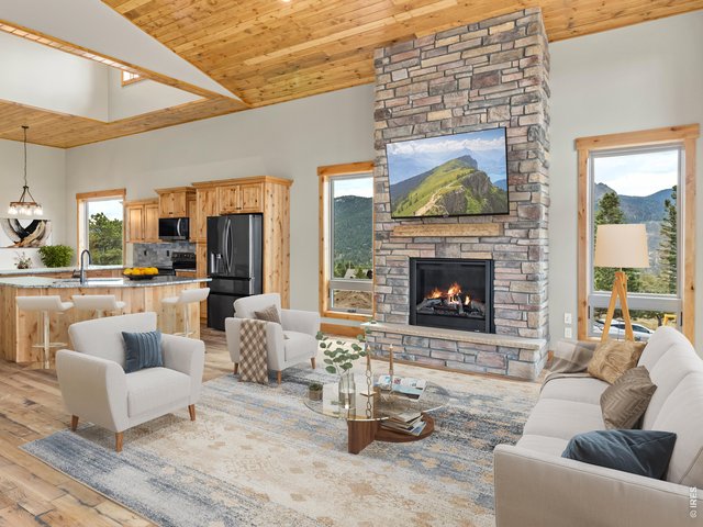 Property Photo 10 Stone fireplace