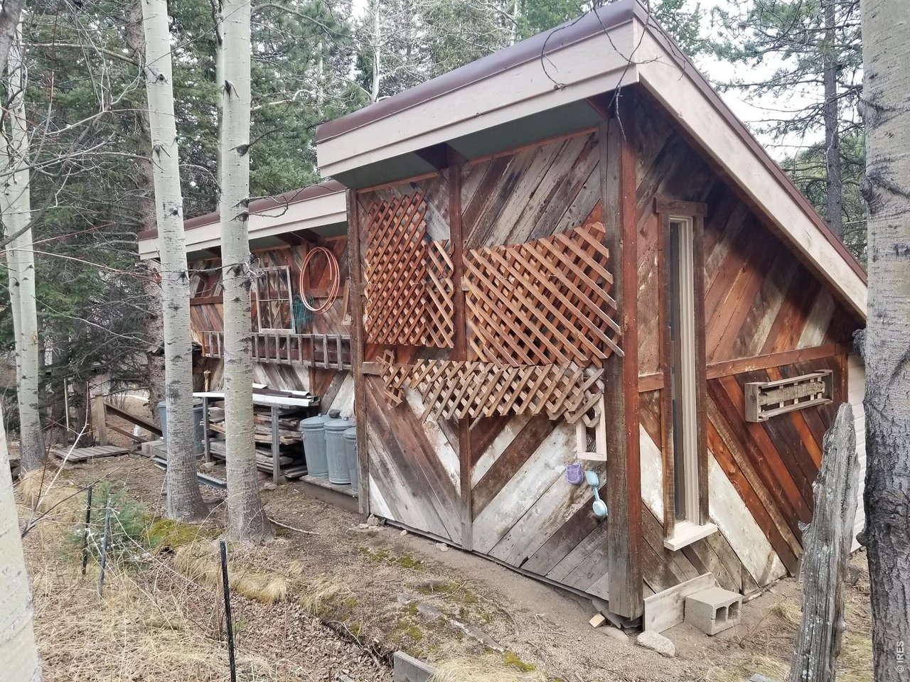 Backside of shop