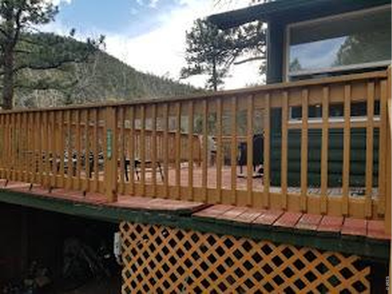 deck has been resupported properly and is no longer sagging