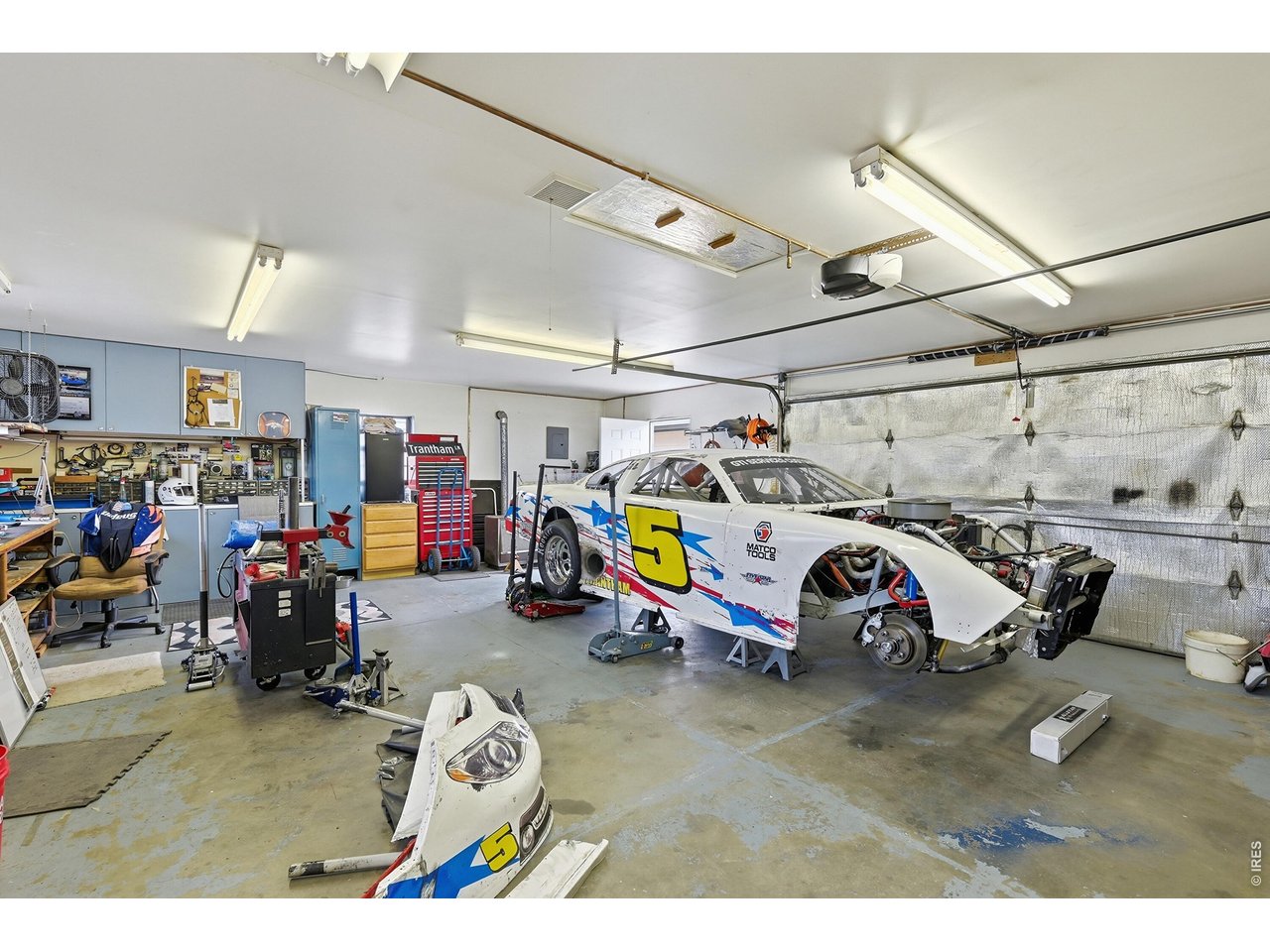 Large enough for a race car