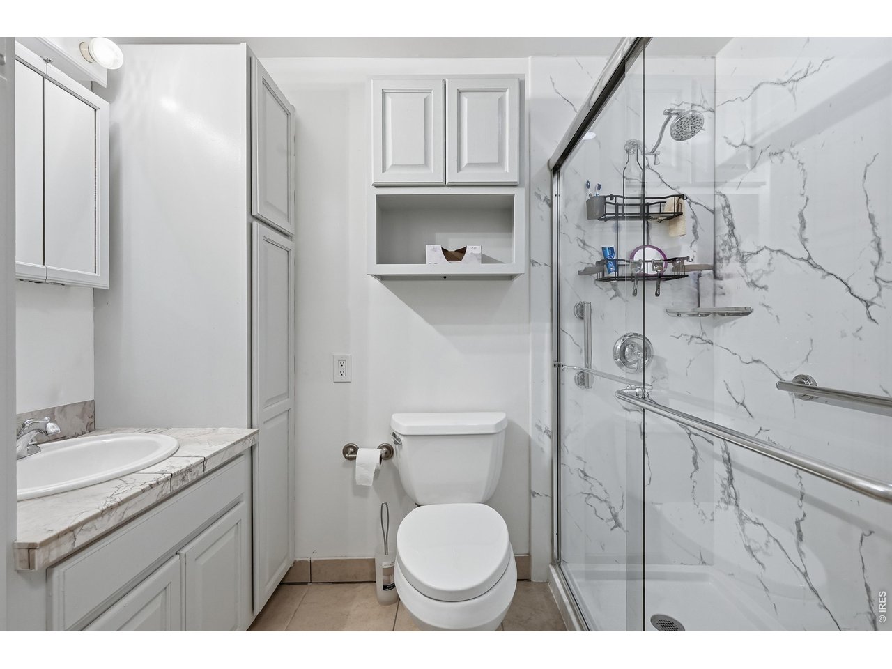Upgraded shower