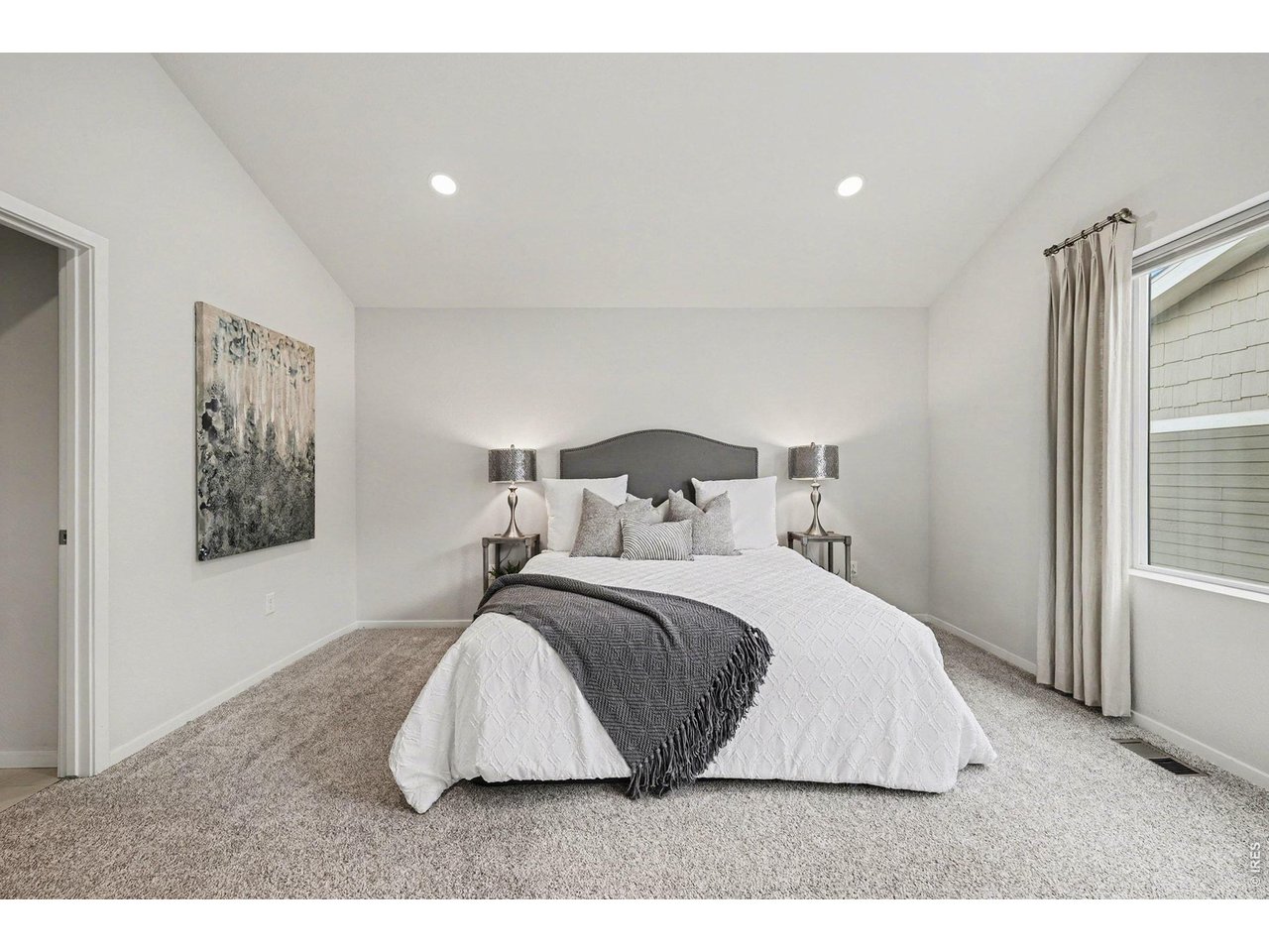 Modern comfort starts in the Primary bedroom 