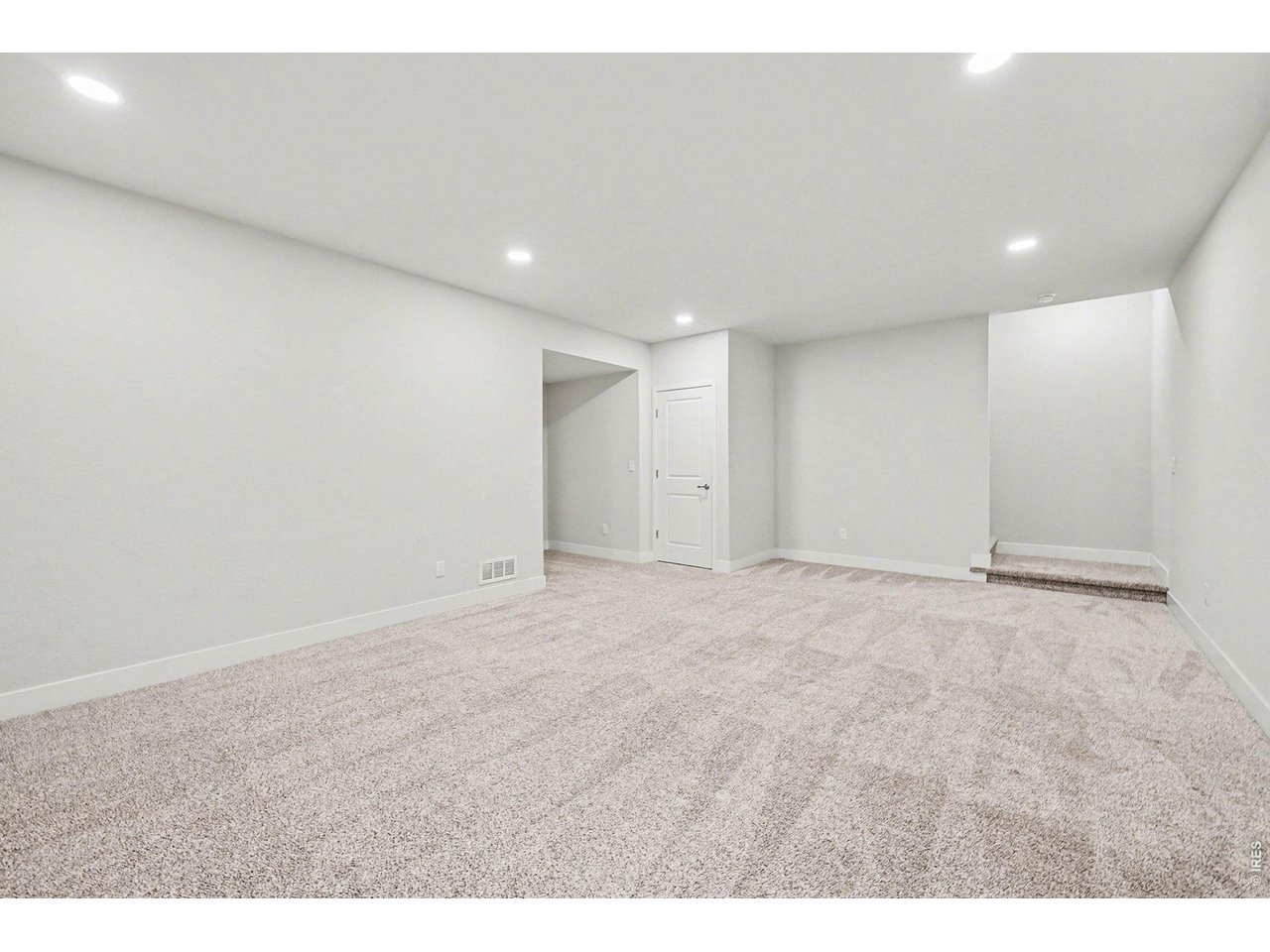 Large finished basement space