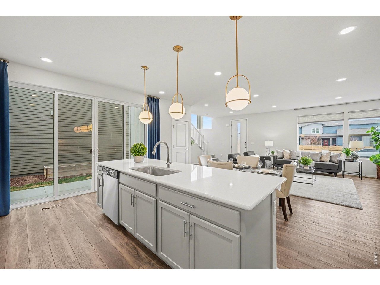 Seamless living from kitchen to outdoors
