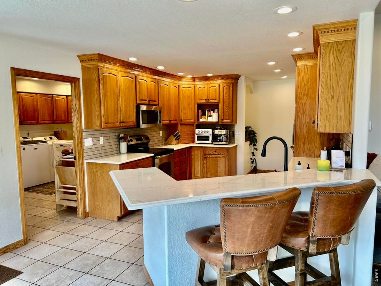 Kitchen & Entry to Laundry Room
