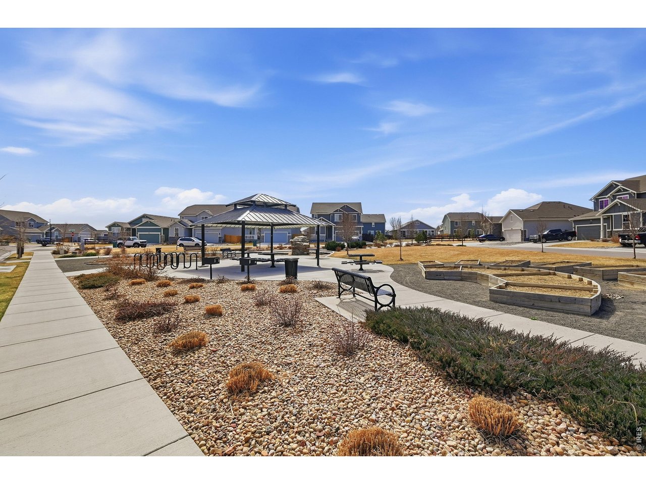 Park with community garden