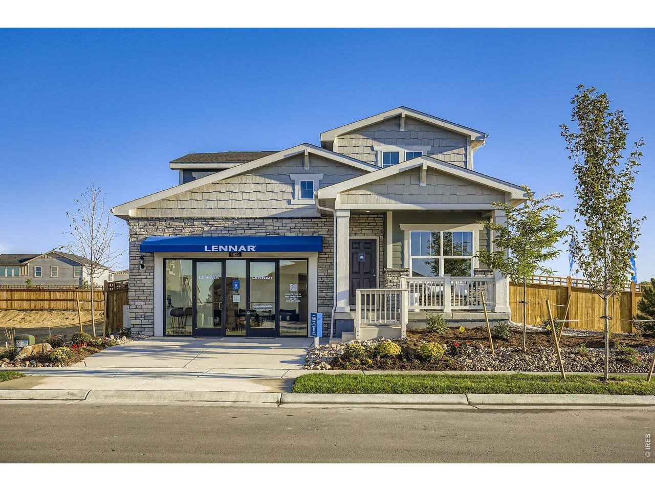 Model Home Reflected