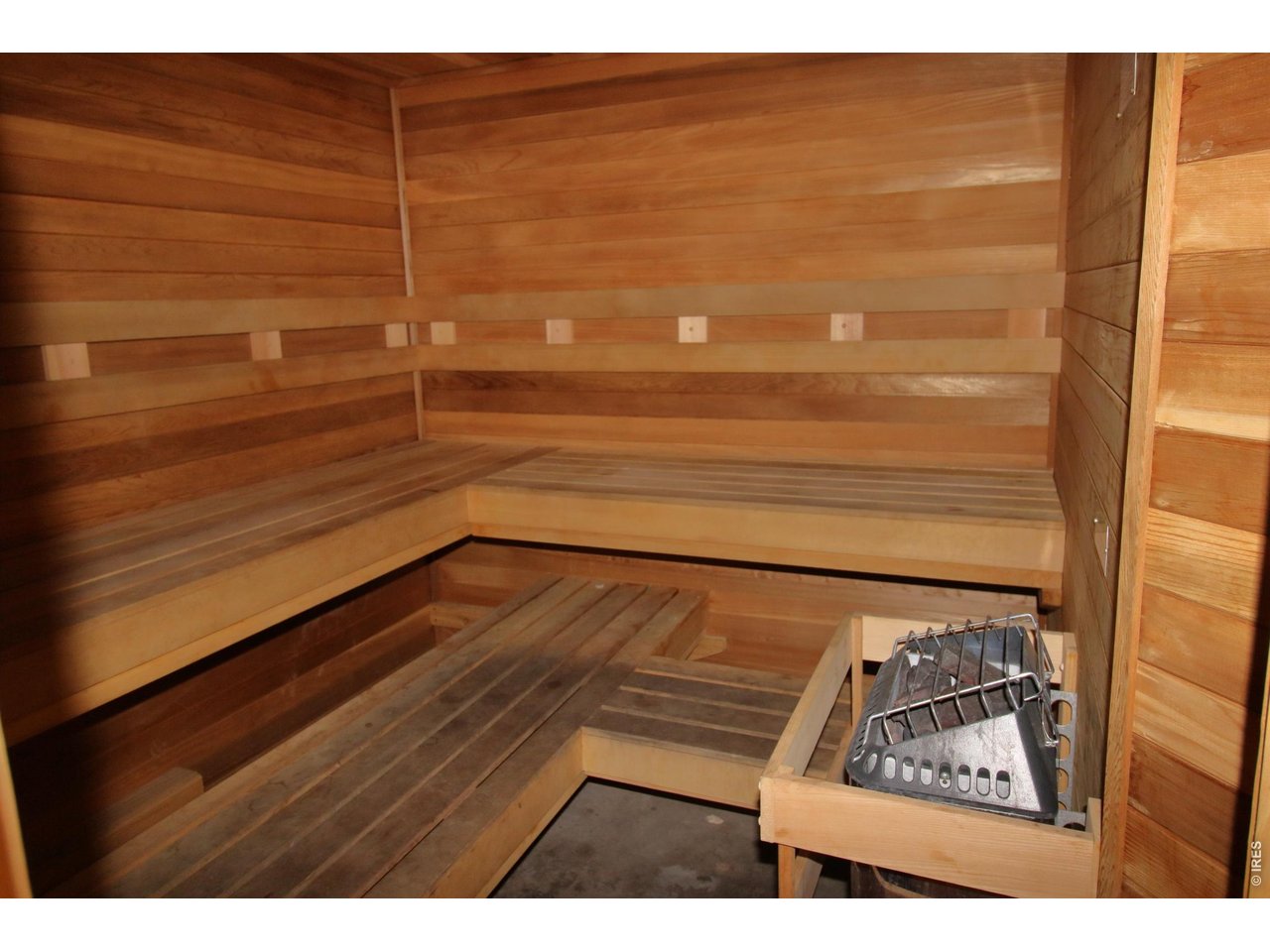 2-Saunas in the clubhouse, one in each dressing room.