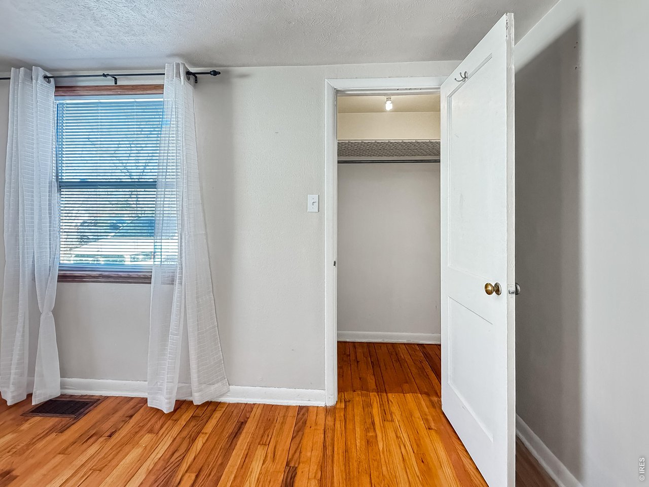 Primary Closet with light