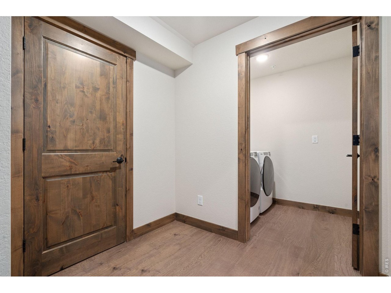 Main floor laundry and garage access