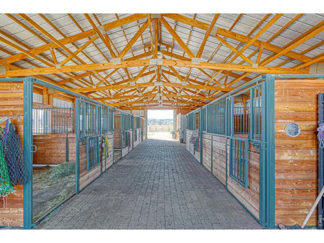 Morton 6-stall Barn with cedar