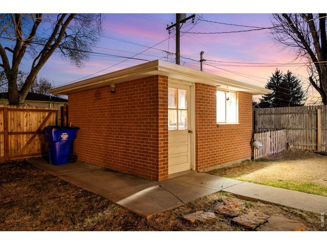 Property Photo 35 Back Yard: All brick 14' x 14' shop is a great place for all your projects!