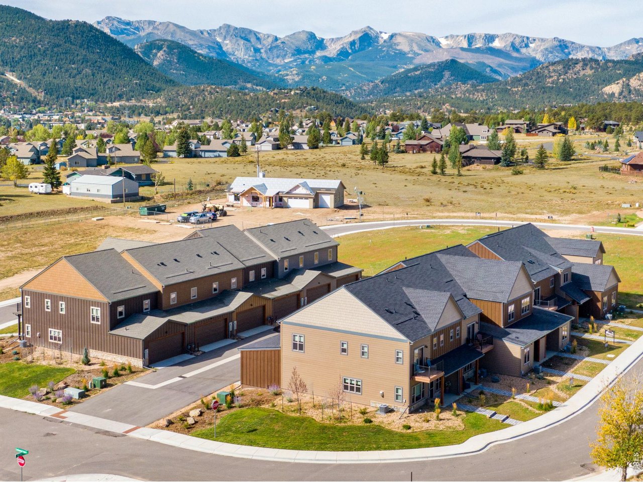 Stunning view of the Continental Divide from the subdivision