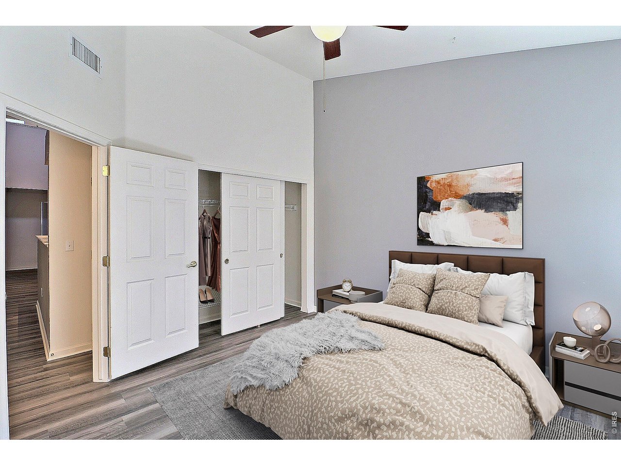 with Vaulted Ceiling