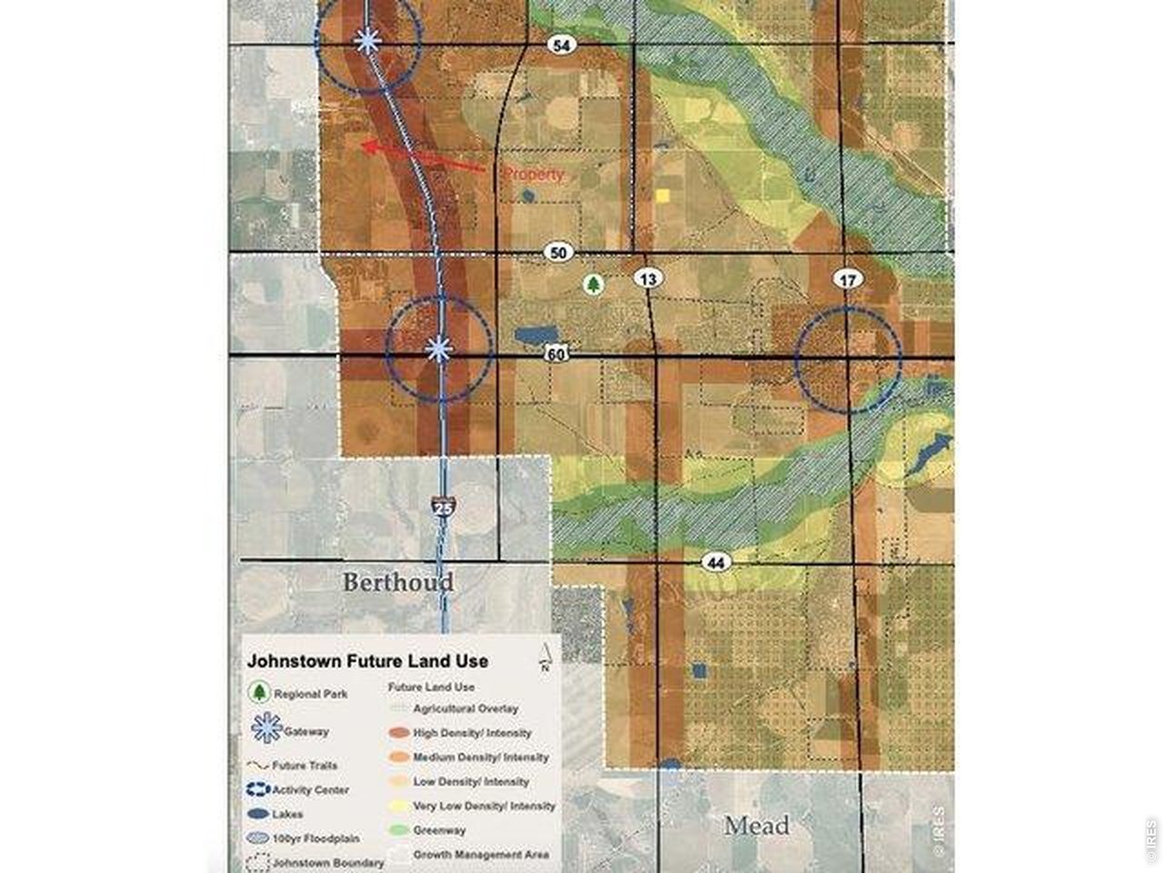 Johnstown Future Land Use Map