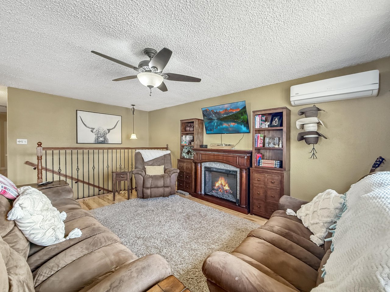 Primary Level Living Room w/Genuine Hardwoods