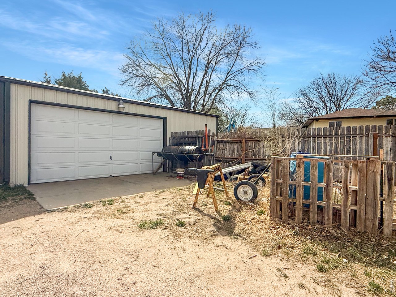 Alley Access to Detached Garage