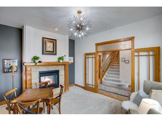 Property Photo 27 Dual sided fireplace with the Great Room, a cozy front office- conveniently located right off the entry way